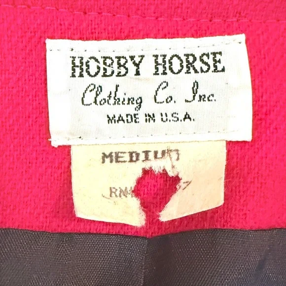 Vintage Hobby Horse Equestrian Blazer Chain Detail Jacket Size‎ Medium - Picture 2 of 11